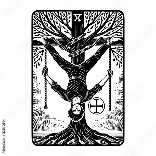 The Hanged Man Tarot: A Journey of Surrender and Acceptance