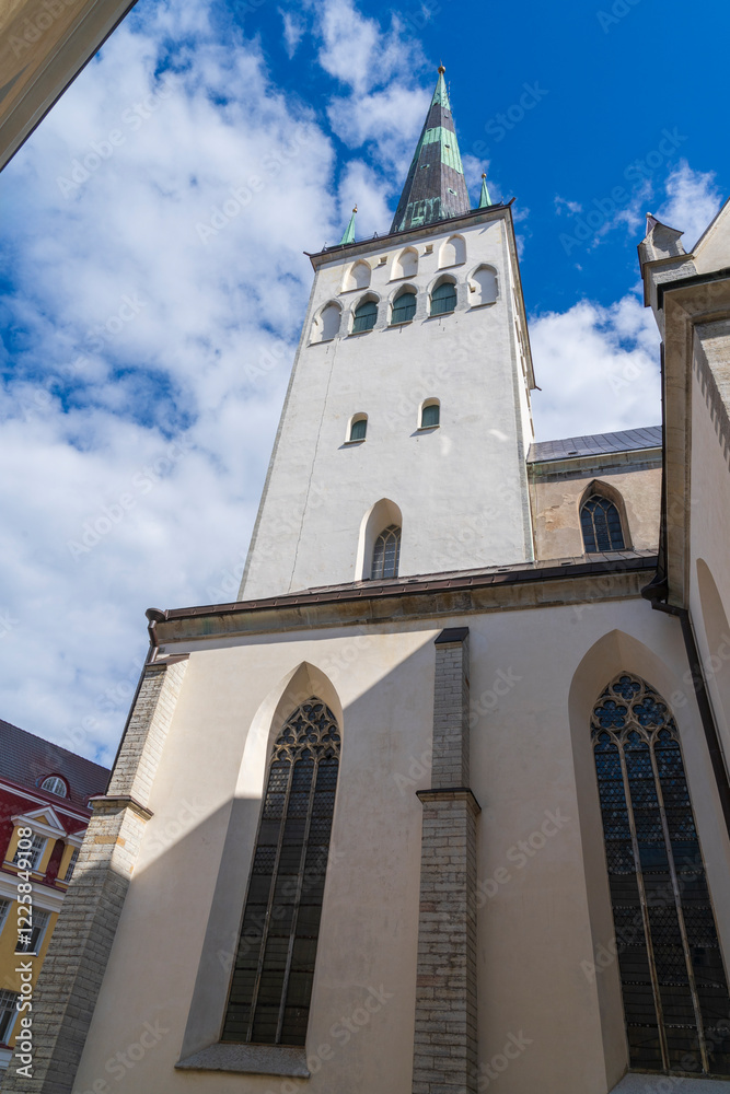 St Olaf's Church in Tallinn was built in the 12th Century