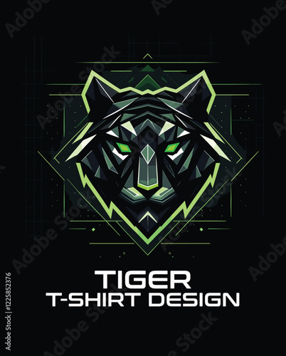 Photography Tiger Vector T Shirt Design