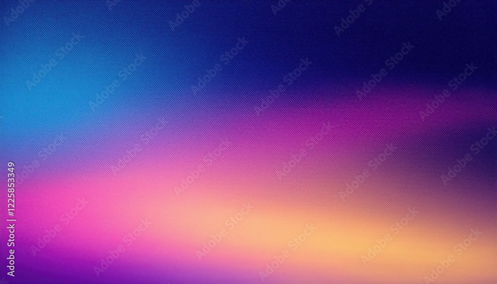 Vibrant, Retroinspired Mystic Haze Gradient Background with Abstract Texture and Noise Elements, Perfect for Eyecatching Banner Designs