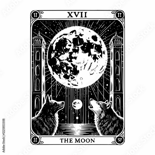 Tarot Representation: The Moon Card