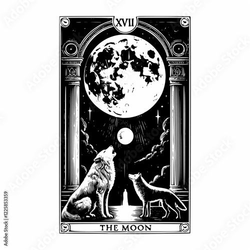 The Moon Tarot Design for Inner Exploration