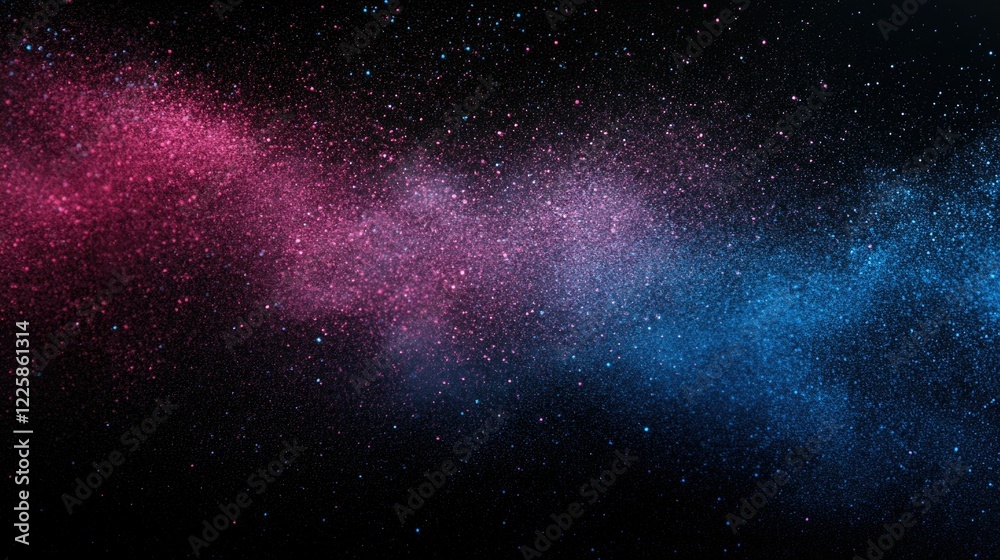 Obraz premium Intergalactic Cosmic Nebula Wallpaper