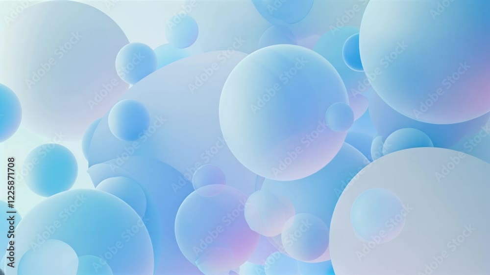 background with blue bubbles