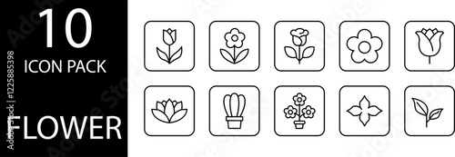 icon flower pack 