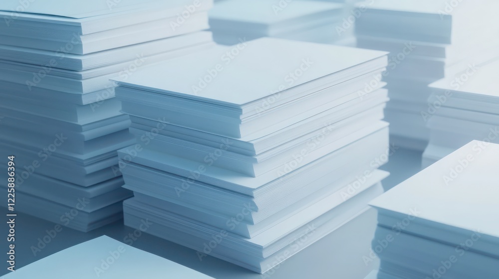 3D Minimal Business documents note paper icon. Sheets of paper with detail. 3D render 3D Minimal Business documents note paper icon. Sheets of paper with detail. 3D render