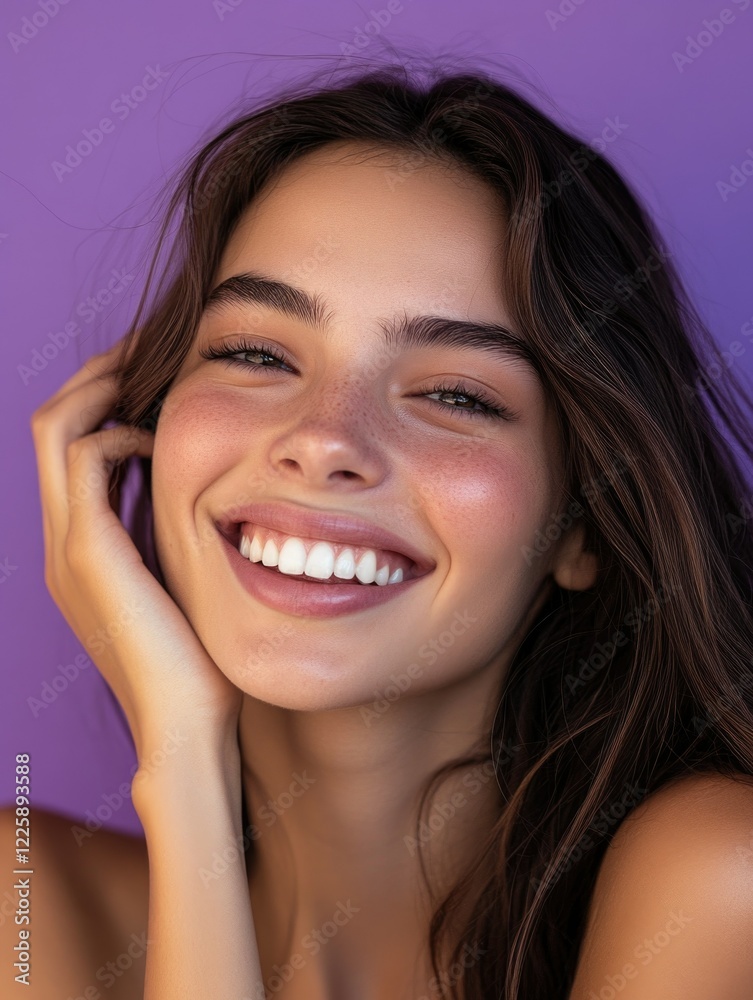 Radiant Beauty Smiling Portrait Radiant Beauty Smiling Portrait