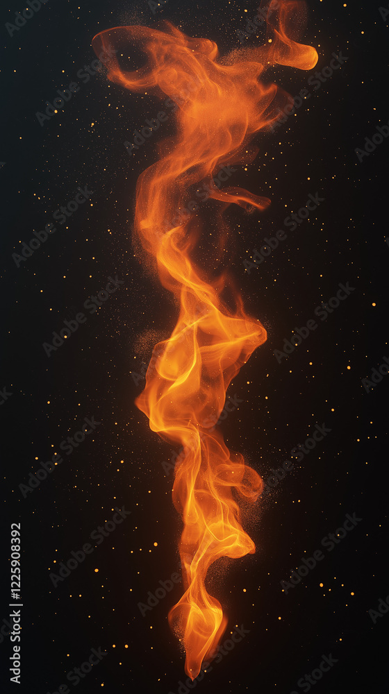 Lodernde Flammen mit dynamischen Formen vor transparentem Hintergrund
Lodernde Flammen mit dynamischen Formen vor transparentem Hintergrund