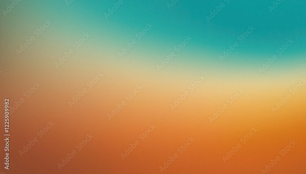 Vibrant Color Gradient Banner with Noisy Texture Teal, Beige, Orange and Yellow Hues Blending into a Grainy Backdrop Perfect for Poster Designs or Advertisements Vibrant Color Gradient Banner with Noisy Texture Teal, Beige, Orange and Yellow Hues Blending into a Grainy Backdrop Perfect for Poster Designs or Advertisements