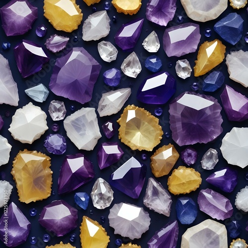 gemstone decorative background