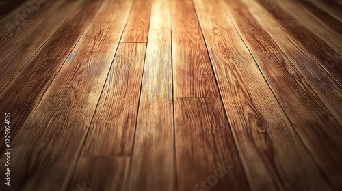 Warm Wooden Floor Texture: A Golden Brown Perspective photo