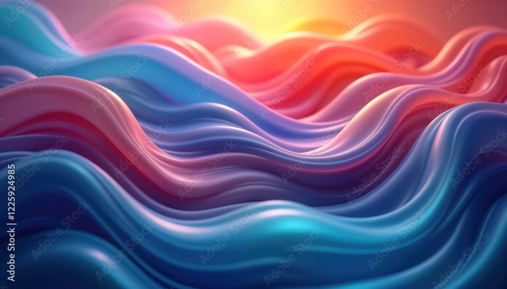 Abstract liquid waves flow in vibrant colours. Fluid motion creates dynamic visual design. Abstract art background. Modern illustration concept. Stunning colour mix. Creative digital art piece. Abstract liquid waves flow in vibrant colours. Fluid motion creates dynamic visual design. Abstract art background. Modern illustration concept. Stunning colour mix. Creative digital art piece.