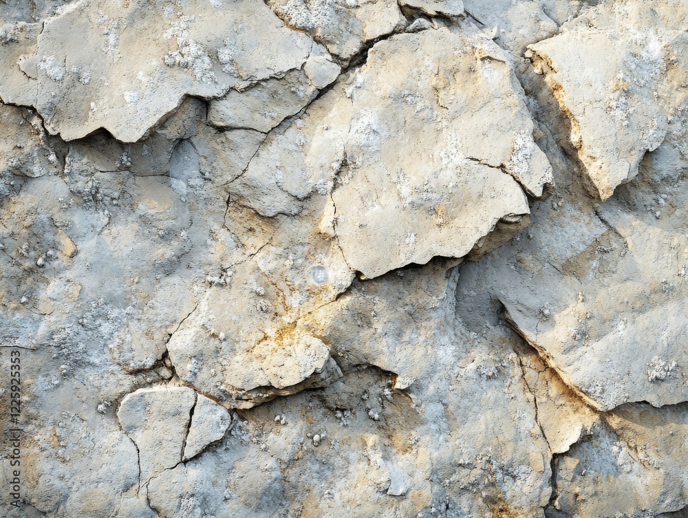 Fototapeta premium Cracked and Weathered Earth Surface Texture
