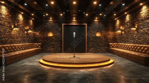 Elegant and Intimate Music Venue: A Stage Set for an Unforgettable Performance