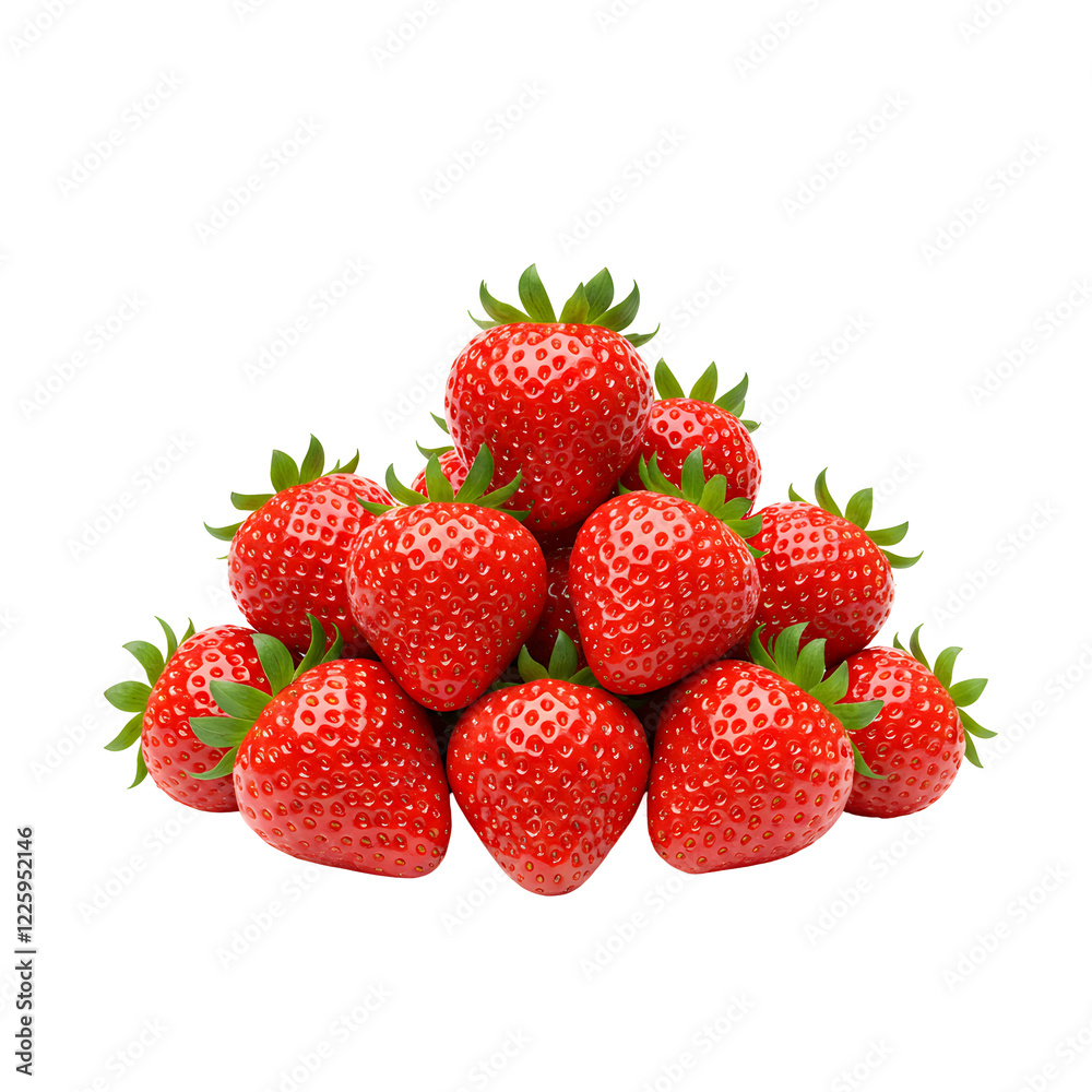 Fresh juicy strawberries isolated on white background. Set of red strawberries,, whole strawberry. Fresh juicy strawberries isolated on white background. Set of red strawberries,, whole strawberry.