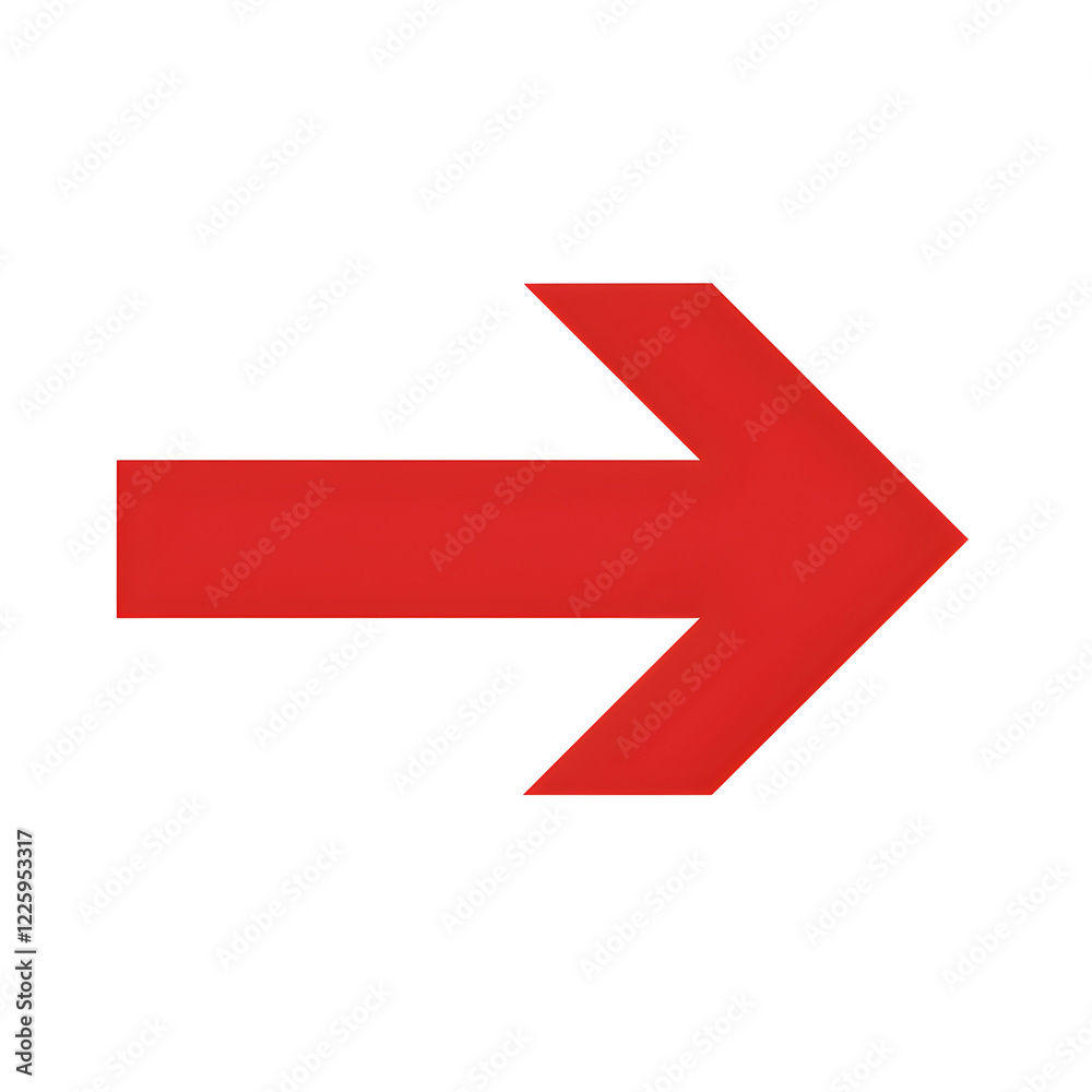 red rigth arrow icon isolated on white background red rigth arrow icon isolated on white background