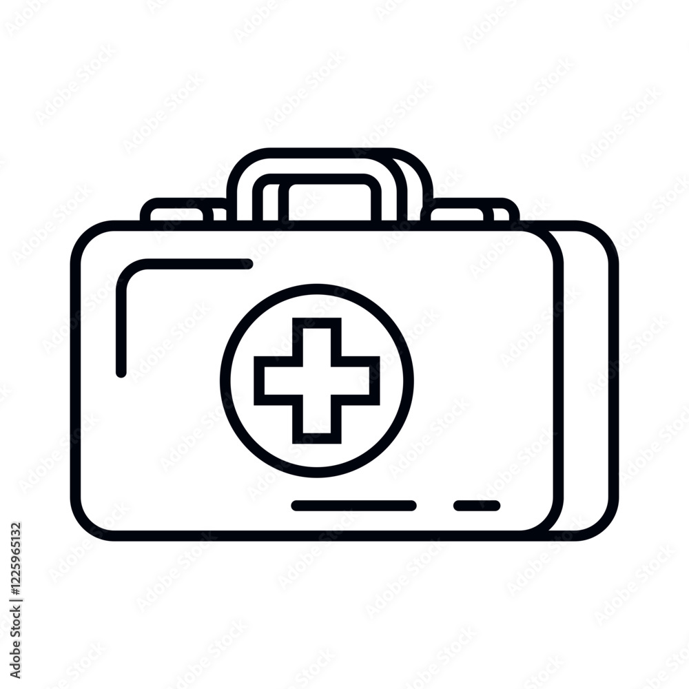 Obraz premium doctor bag illustration