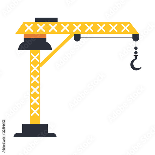 Construction crane icon
