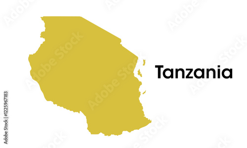 tanzania map