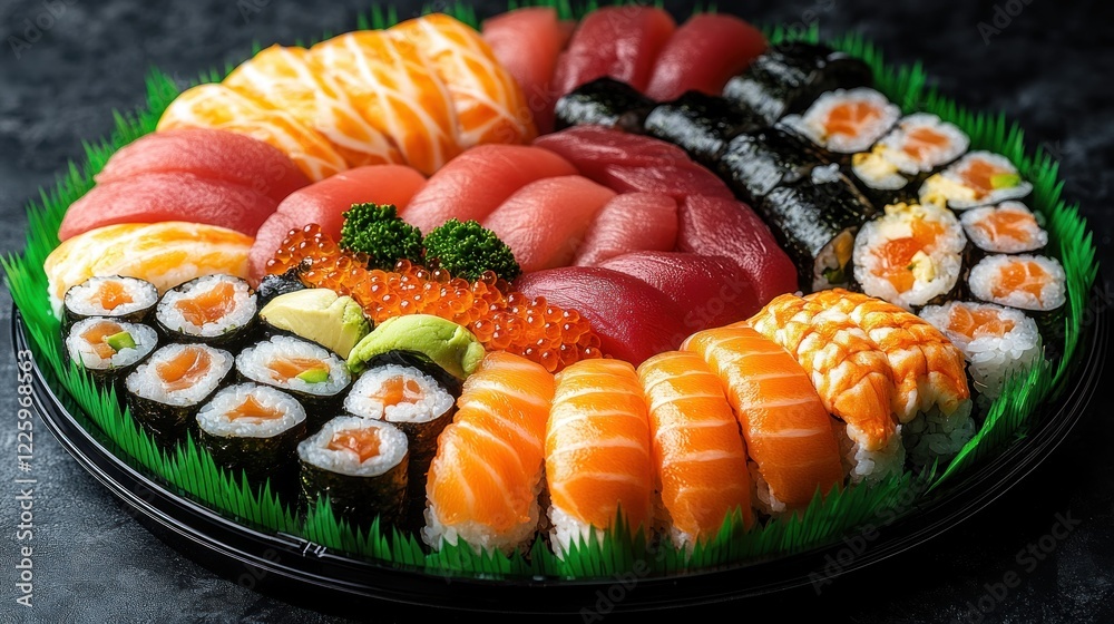 Ultimate Sushi Platter: A Feast for the Eyes and Palate