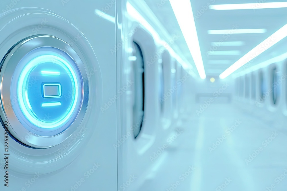 close-up of illuminated electric vehicle start button in soft ambient lighting with futuristic design elements such close-up of illuminated electric vehicle start button in soft ambient lighting with futuristic design elements such