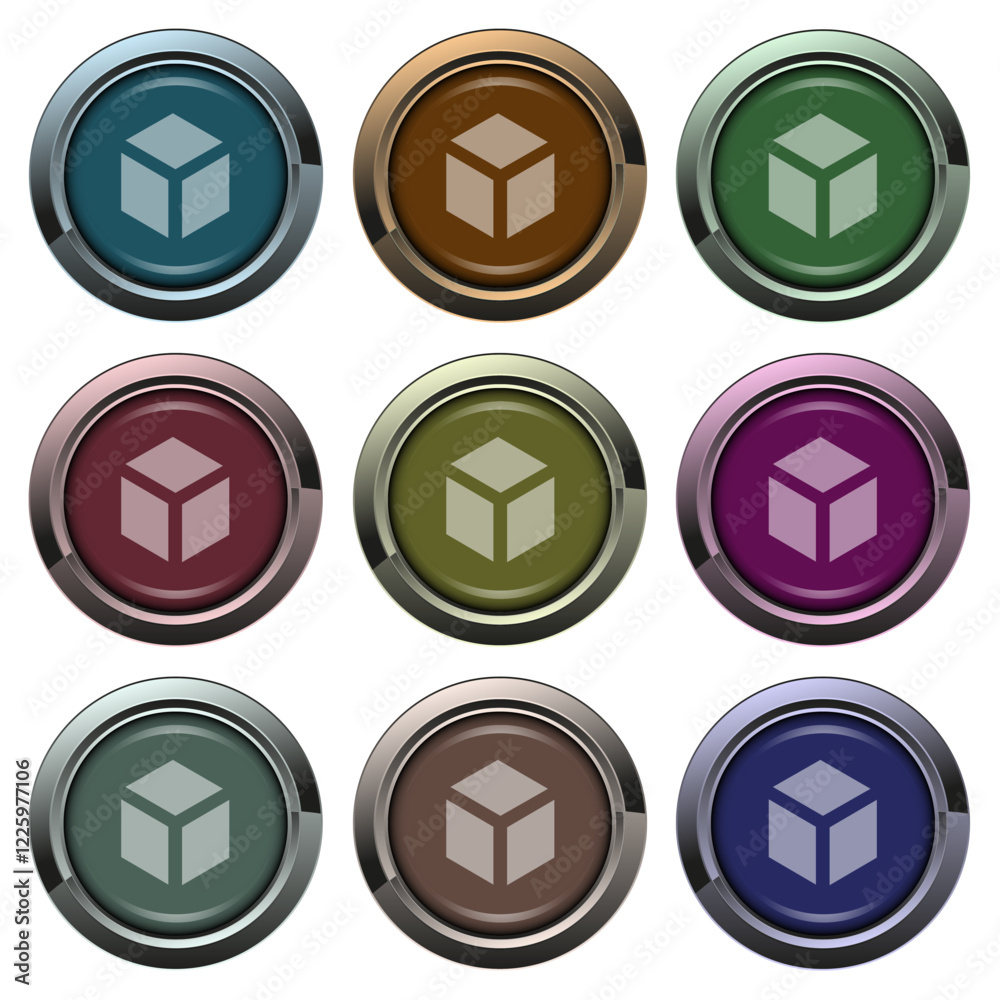 Signs and symbols in round stickers Signs and symbols in round stickers