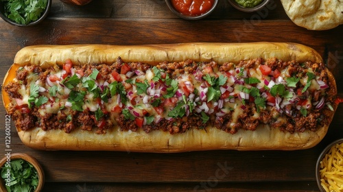 Giant Mexican Pizza Sub: A Delicious Culinary Creation