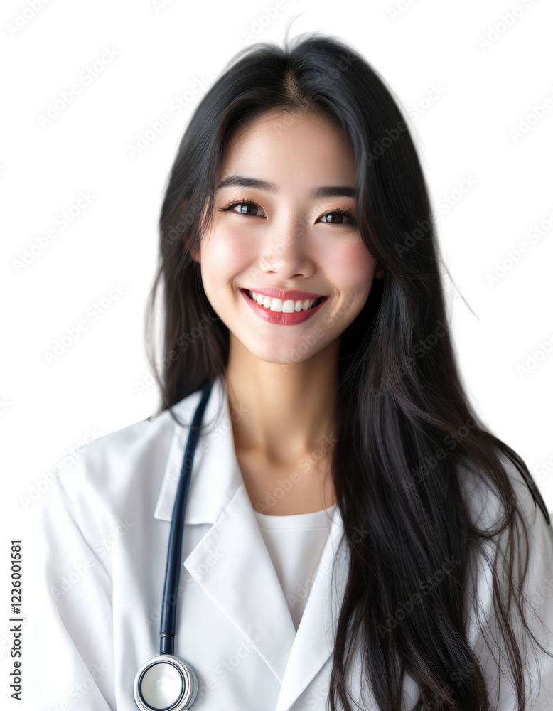 Smiling Female Doctor Portrait: Healthcare Professional Smiling Female Doctor Portrait: Healthcare Professional