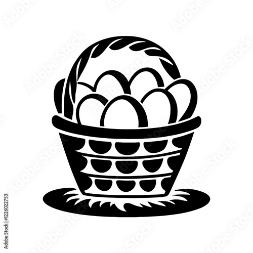 Easter basket icon

