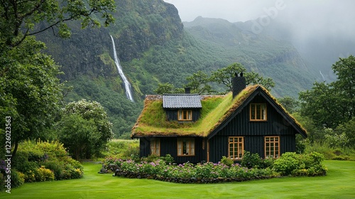 Serene Mountain Cottage Retreat: A Verdant Escape