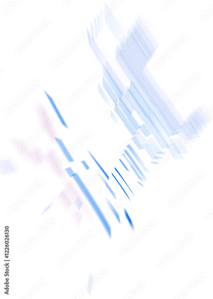 An abstract transparent iridescent color blur design element. An abstract transparent iridescent color blur design element.