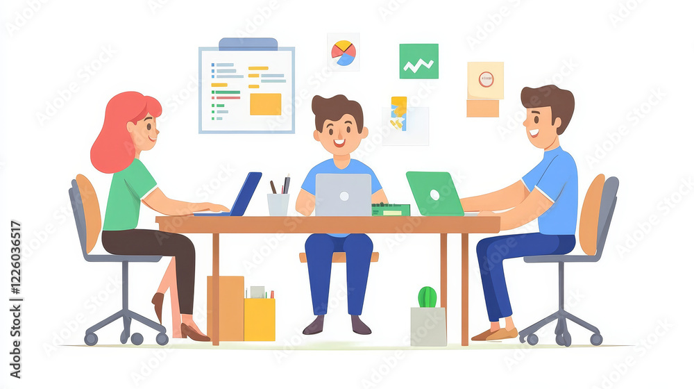 Collaborative Vision: A Business Team in Action Collaborative Vision: A Business Team in Action