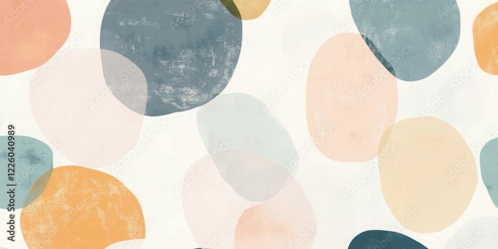 Colorful abstract circles on a light background creating a modern and artistic visual Colorful abstract circles on a light background creating a modern and artistic visual
