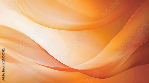 Abstract Orange Wave Background Texture Design