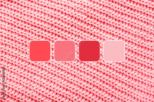 Closeup view of pink fabric...