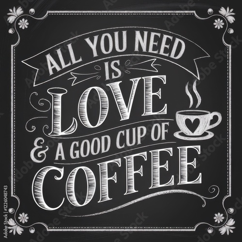 All you need is love and a good cup of coffee