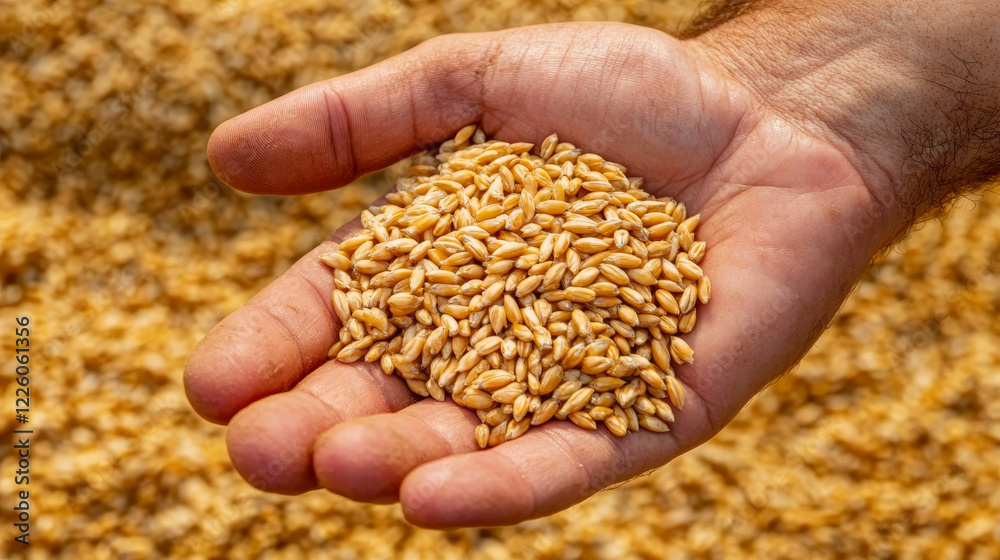 Harvest of Prosperity: The Fruits of Labor in Golden Fields Harvest of Prosperity: The Fruits of Labor in Golden Fields