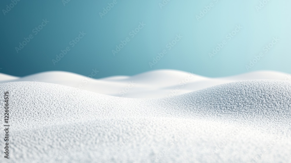 Obraz premium Soft White Texture on Smooth Surface with Blue Background Colors