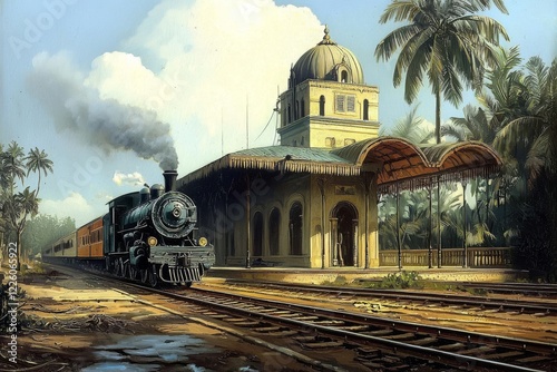 Capturing the essence of a bygone era in transportation.