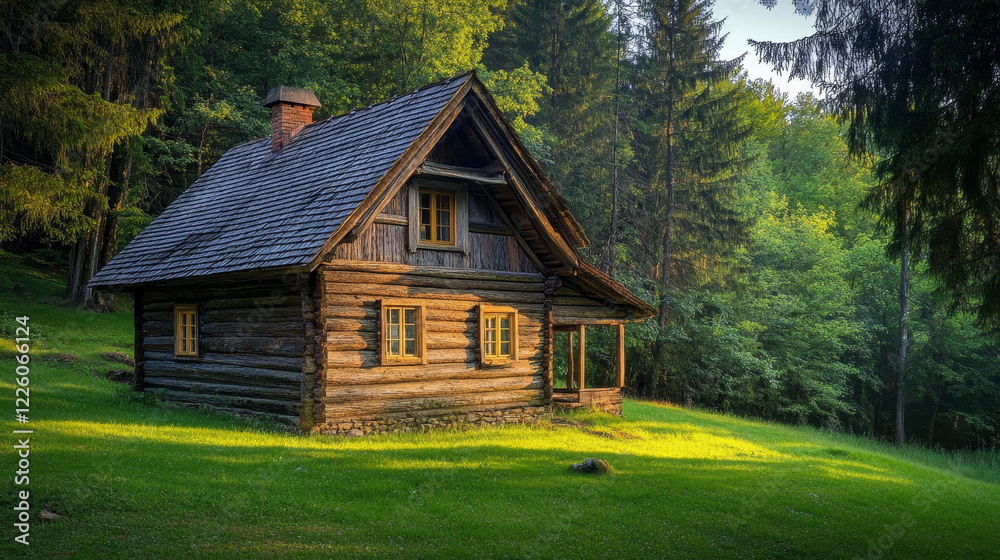 Timeless Craft: The Charm of a Wooden Sanctuary Timeless Craft: The Charm of a Wooden Sanctuary