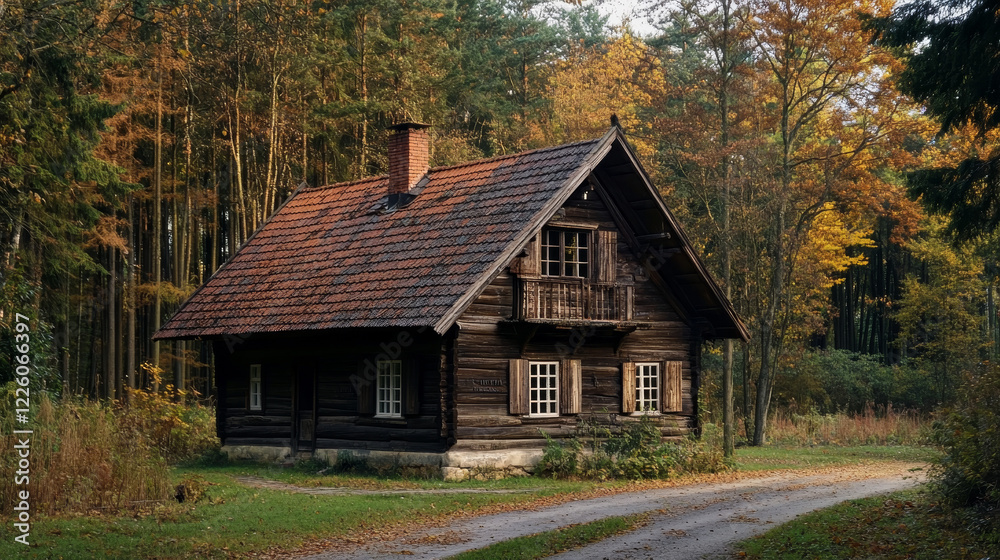 Timeless Craft: The Charm of a Wooden Sanctuary