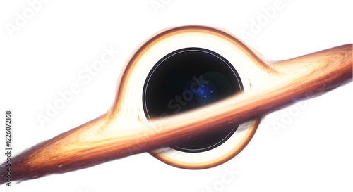 black hole isolated on transparent background, black hole png