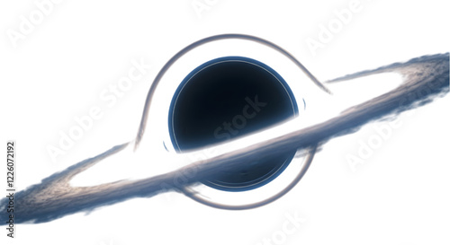 black hole isolated on transparent background, black hole png