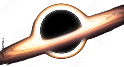 black hole isolated on transparent background, black hole png