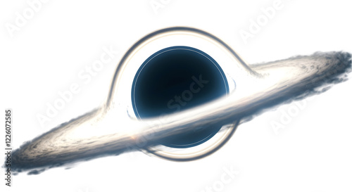 black hole isolated on transparent background, black hole png