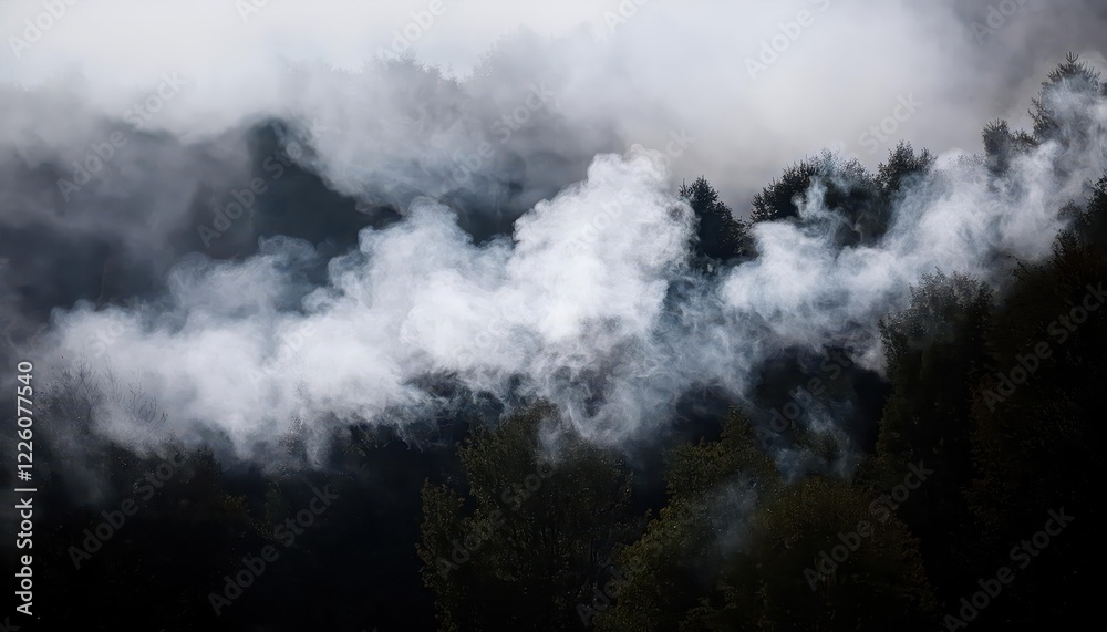 Striking Image of Smoky Textures Overlaid on an Isolated Background, Showcasing a Mysterious and Captivating Mood, Evoking Emotion through Layered Patterns and Intricate Details. Striking Image of Smoky Textures Overlaid on an Isolated Background, Showcasing a Mysterious and Captivating Mood, Evoking Emotion through Layered Patterns and Intricate Details.
