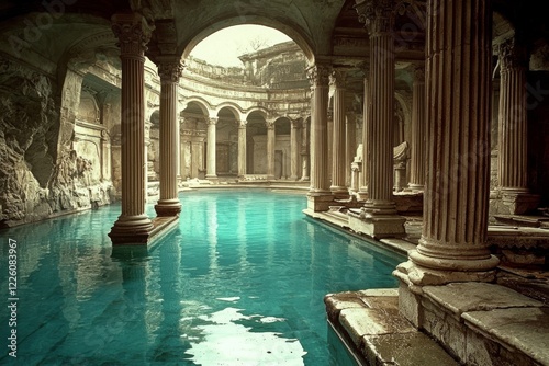 Architectural marvels: The design of ancient Roman bath houses.