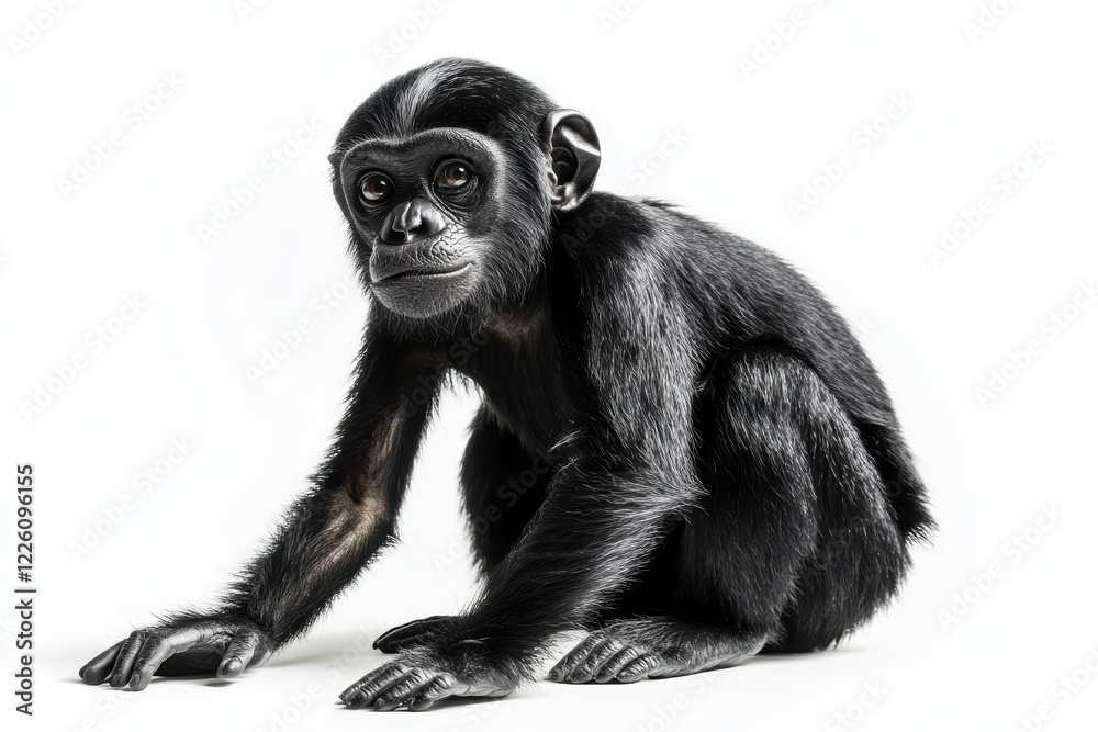 Fototapeta premium Adorable Bonobo Baby