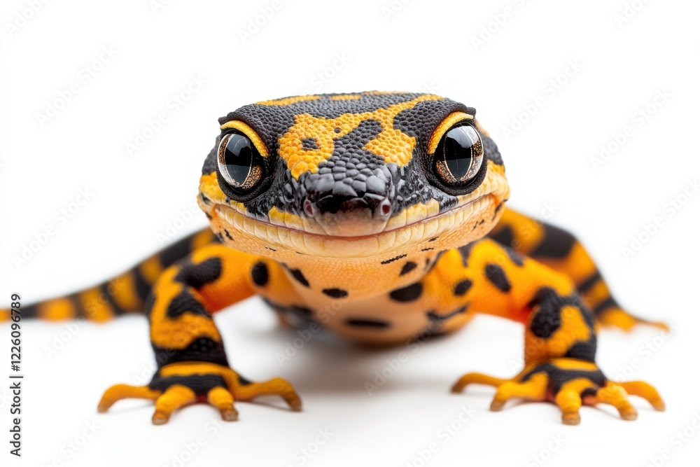 Fototapeta premium Close-up of a vibrant gecko
