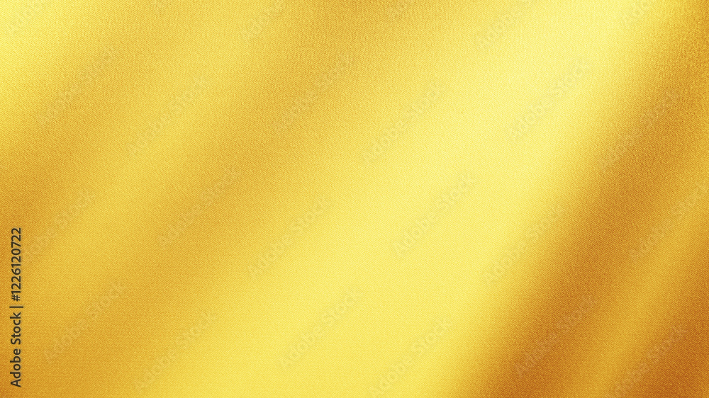 Light brown orange gold yellow silk satin. Color gradient. Golden luxury elegant abstract background. Shiny bright . Curtain. Drapery. Fabric, cloth texture. Christmas, birthday, autumn, halloween.